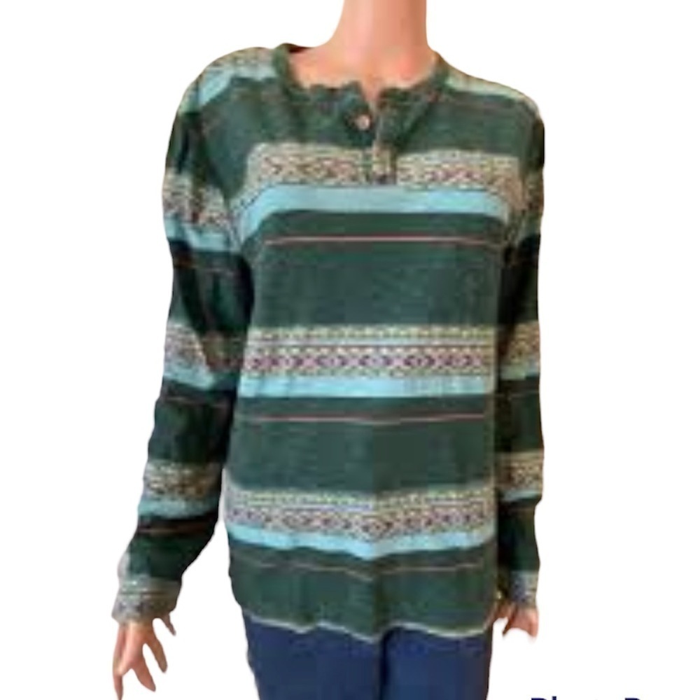 Koto Button Tunic Top .Size M.